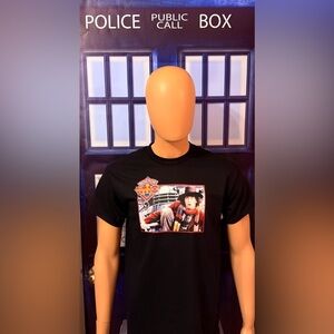 Doctor Who T-Shirt NEW *Pick your color* Tom Baker Dalek classic TARDIS